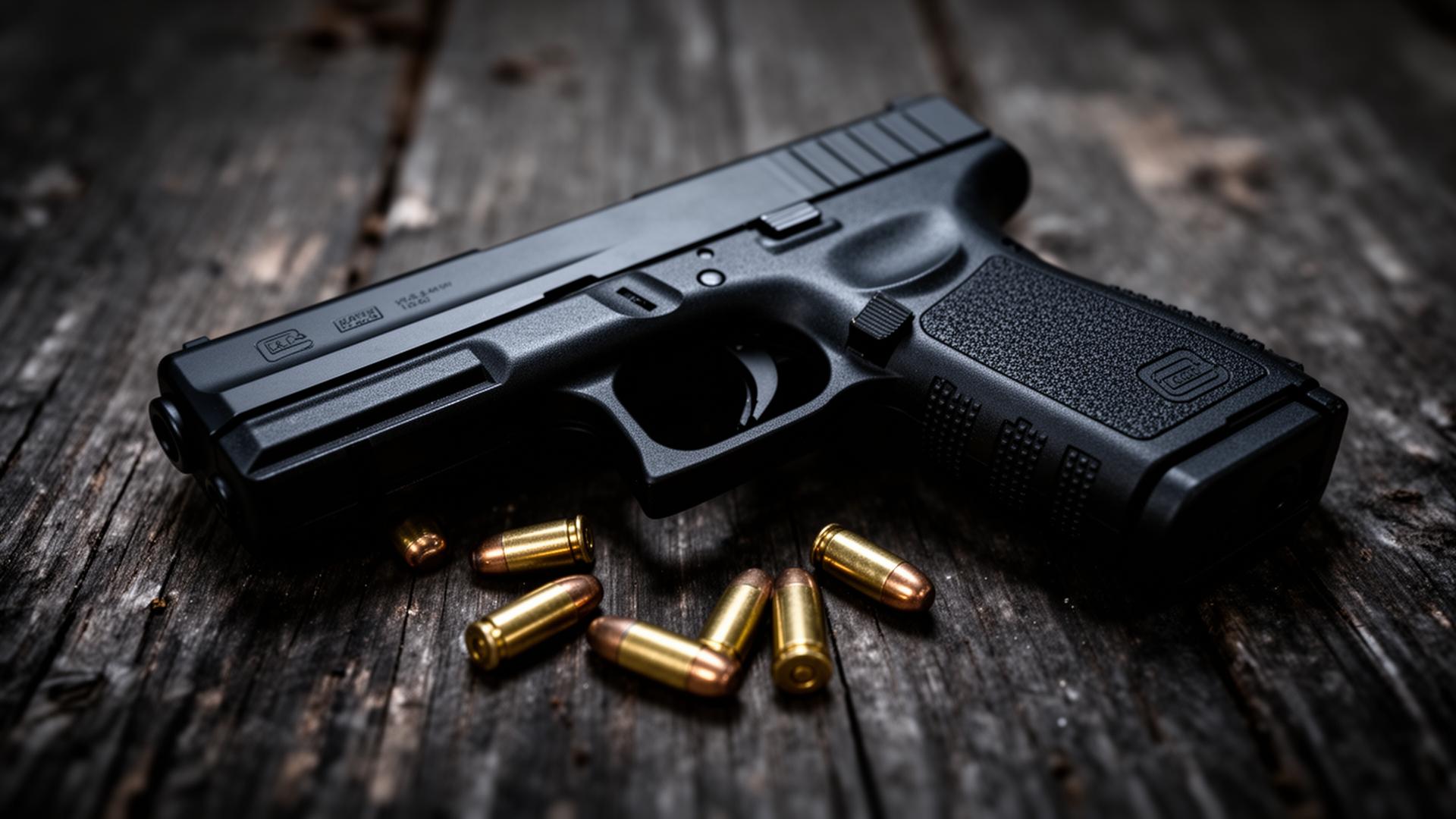 Handgun and ammunition